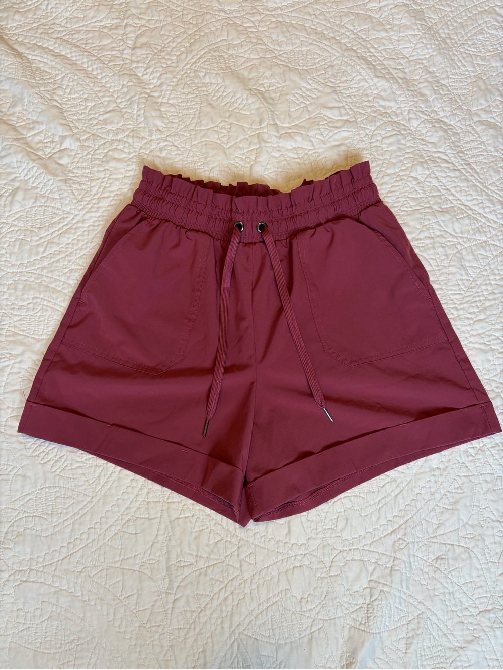 DANSKIN- Paper Bag Waist Shorts